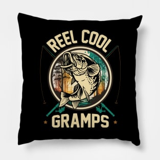 Reel Cool Gramps Fishing Gift Pillow