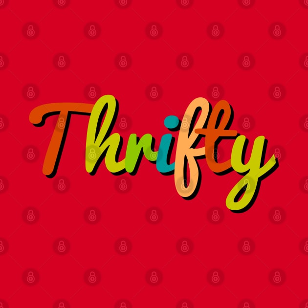 Thrifty Colorful Typography Title for Careful Kids by Inspire Enclave