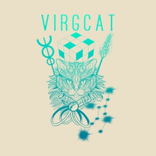 Zodiacat, a zodiac cattery: virgo - virgcat T-Shirt