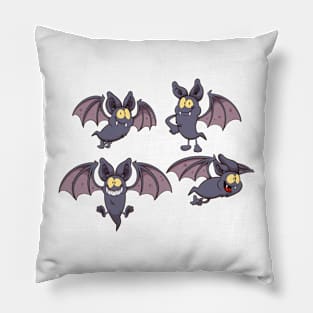 Cartoon Bats Pillow