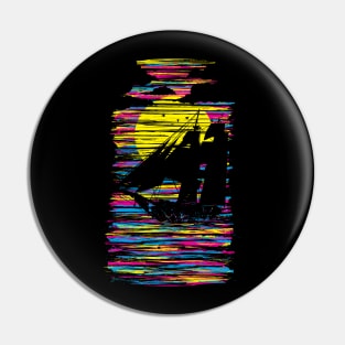 Sail CMYK Pin