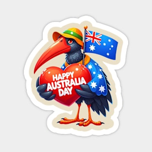 Happy Australia Day Magnet