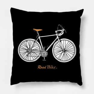 Vintage Road Bike Pillow