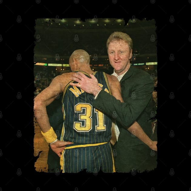 Larry Bird and Reggie Miller! - A Great and Underrated Coach and Player Duo! by Wendyshopart