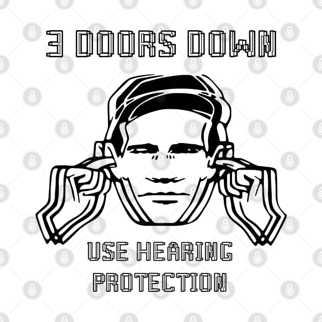 use hearing 3 doors down by the haunted bathroom