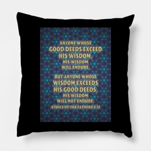 Good Deeds and Wisdom Pillow