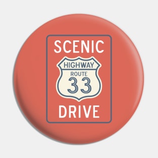 Scenic Drive Pin