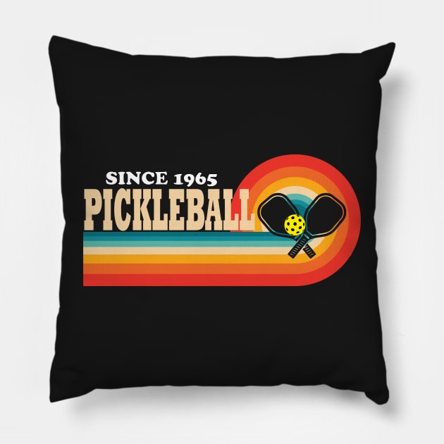 Pickleball Since 1965 Pillow by GShow