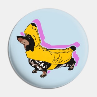 banana dog Pin