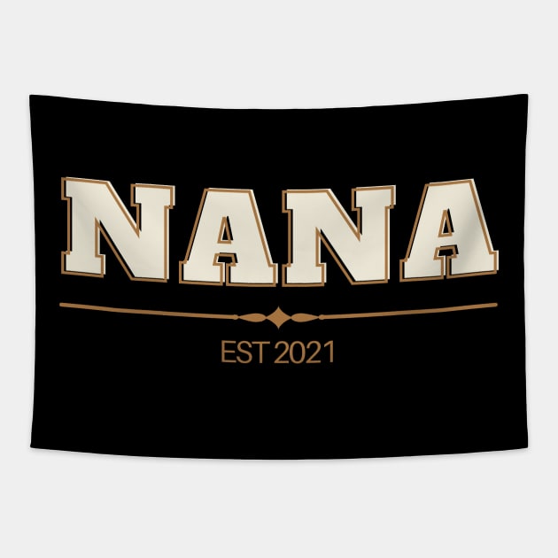 Nana Est 2021 Tapestry by twentysevendstudio