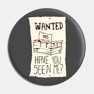 Have You Seen Me? Pin