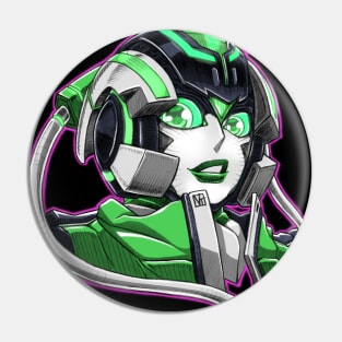 Nyoro Pluna: Robot Girl Idol Pin