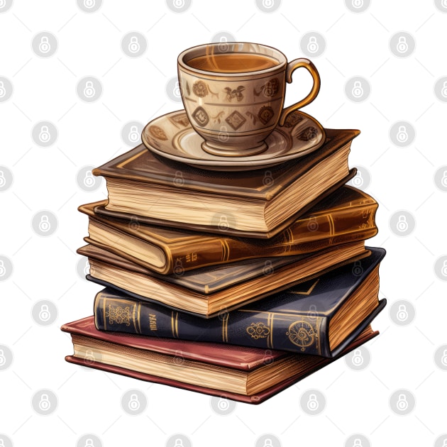 Books & Coffee by Chromatic Fusion Studio