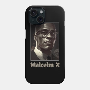 Malcolm X Phone Case