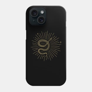 Golden Snake Phone Case