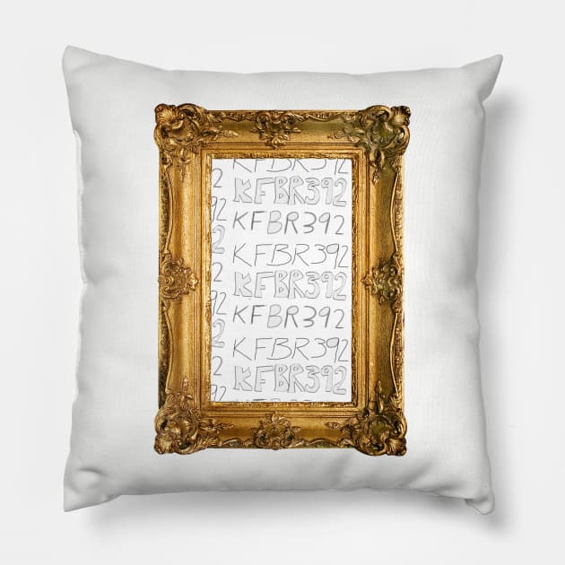 KFBR392 x Louvre Pillow by Mad About Movies