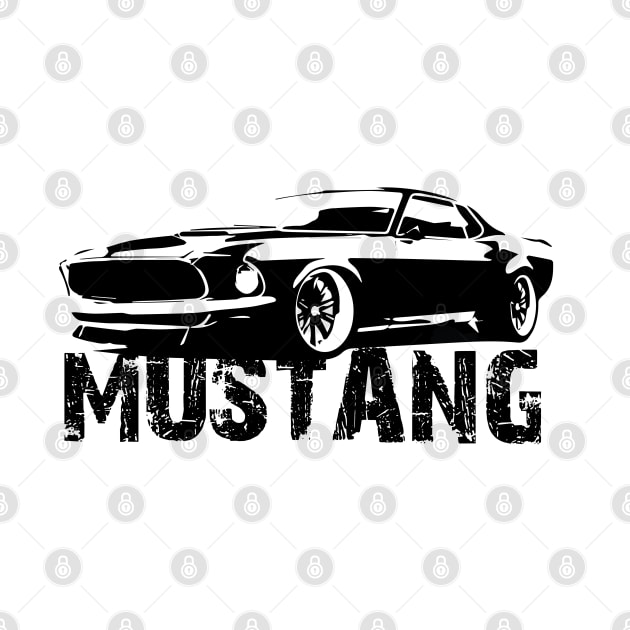Ford Mustang - Front Words by 5thmonkey