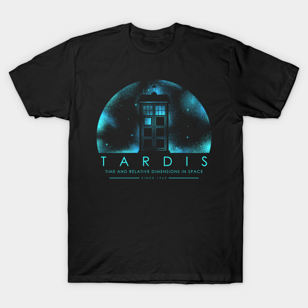 Tardis - Time And Relative Dimensions In Space - Doctor Who - T-Shirt