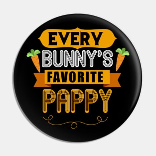 MENS EVERY BUNNYS FAVORITE PAPPY SHIRT CUTE EASTER GIFT Pin