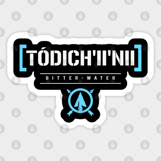 Todich Ii Nii Bitter Water Clan Navajo Clan Sticker Teepublic