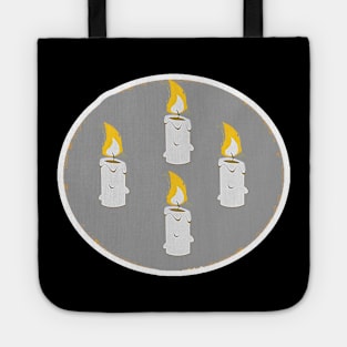 lots of candles Tote