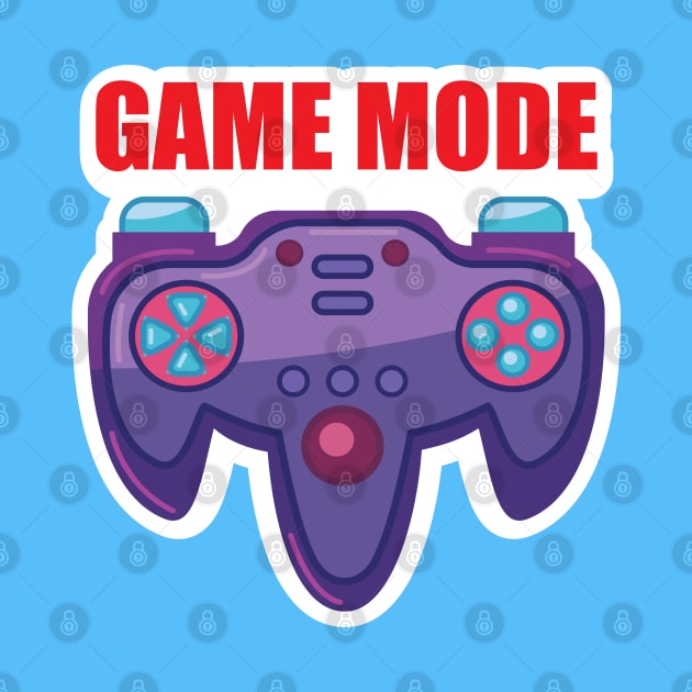 Game Mode Joystick Controller  Design for kids and Gamers by ArtoBagsPlus