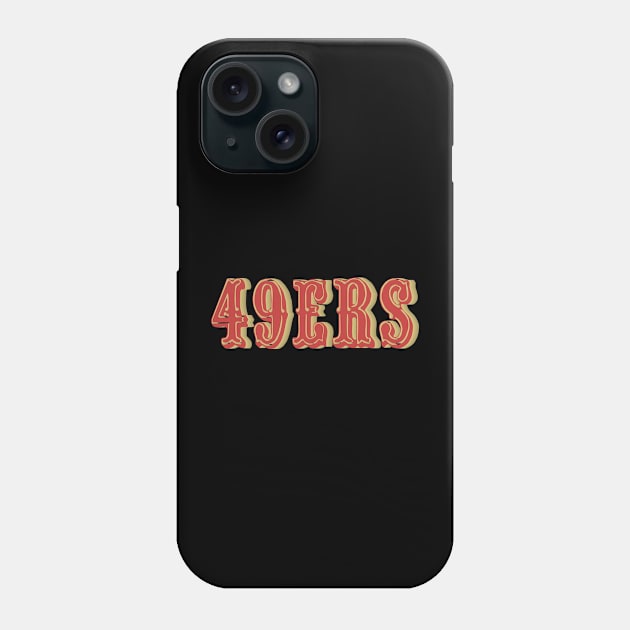 San Francisco 49ers Vintage Phone Case by TheRelaxedWolf