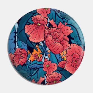 The floral flowers Pin