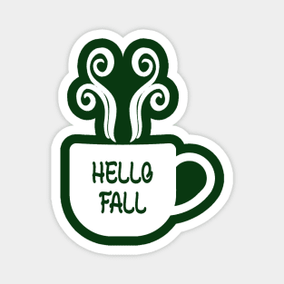 Hello Fall Magnet