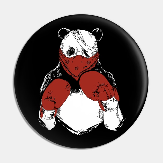 Panda Fighter Pin by ahongrizer