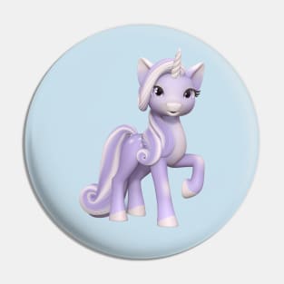 Beautiful Purple Unicorn Pin