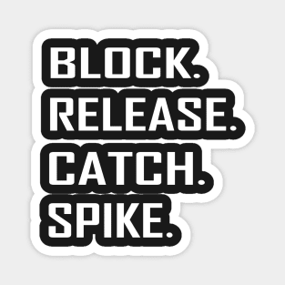 block release catch spike shirt Magnet