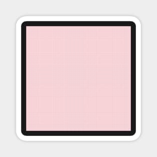 Gingham by Suzy Hager     Cherub Pink Tiny Gingham Magnet