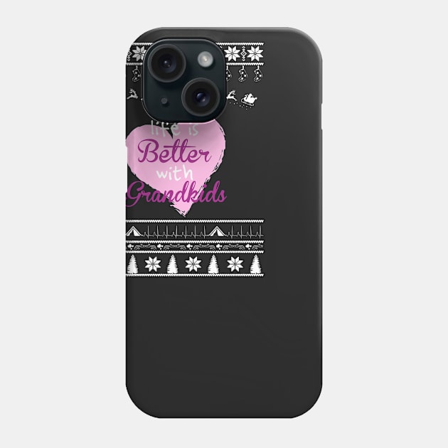 Merry Christmas GRANDKIDS Phone Case by bryanwilly