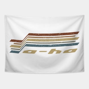 a-ha Stripes Tapestry