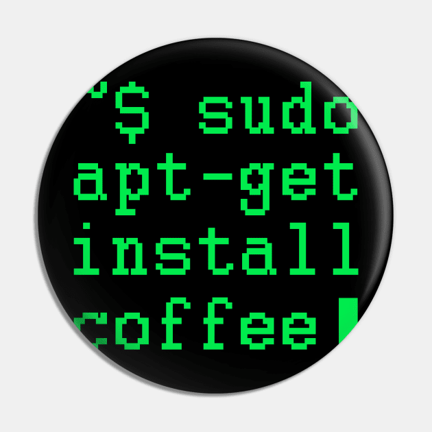 Install Coffee Pin by KsuAnn