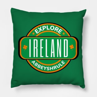 Abbeyshrule, Ireland - Irish Town Pillow