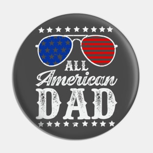 All American Dad Pin