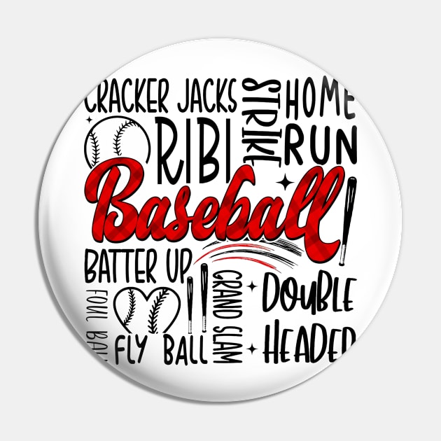 Glitter Baseball Pin by MasutaroOracle