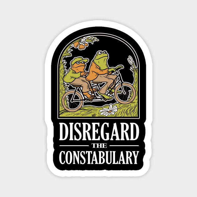 Disregard The Constabulary Magnet by dumbshirts