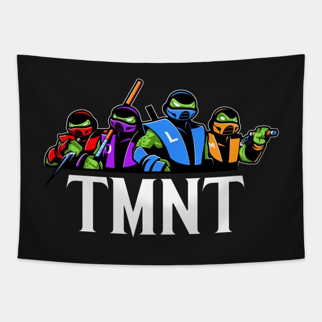 Mortal Turtles Tapestry by JayHai