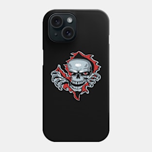 Busted Skull Phone Case