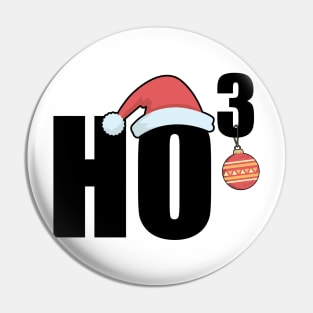 HO Christmas Funny Pin