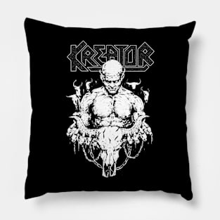 Kreator White Pillow