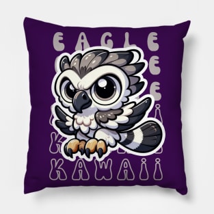 Kawaii Eagle Pillow