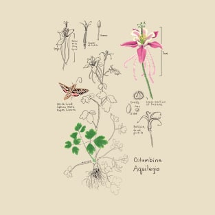 Columbine Botanical T-Shirt