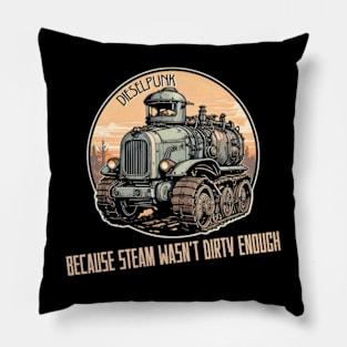 Dieselpunk Because steam wasn't dirty enough Pillow