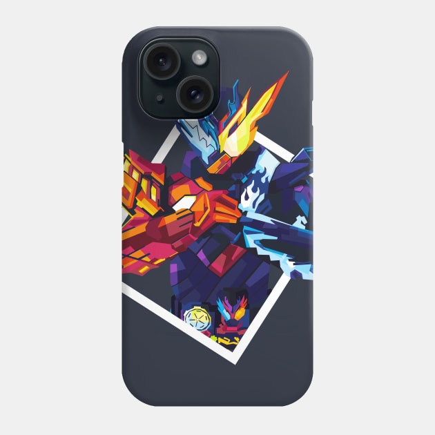 Kamen Rider Cross Z Build Phone Case by desilutfiaa