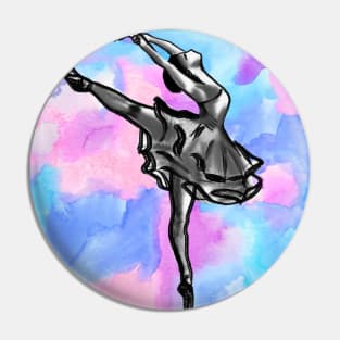 The Graceful Ballerina Pin