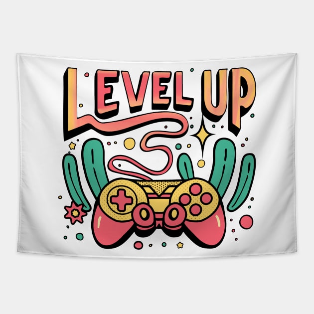 Level Up Tapestry by CreativeSage